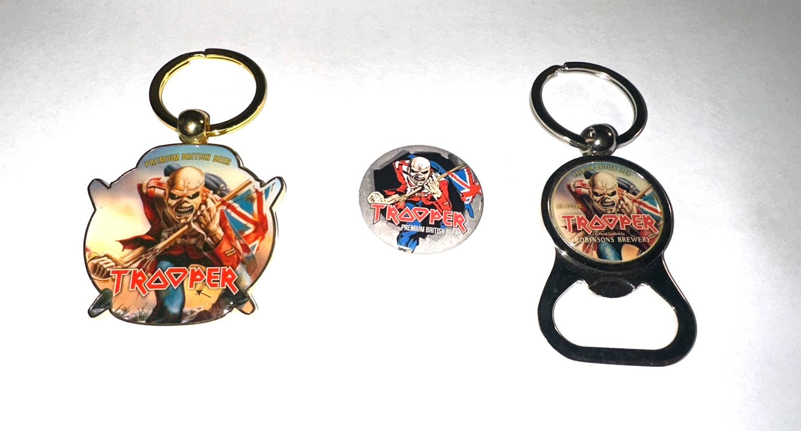 Iron maiden Trooper memorabilia, Verzamelen, Ophalen of Verzenden, Zo goed als nieuw, Merk