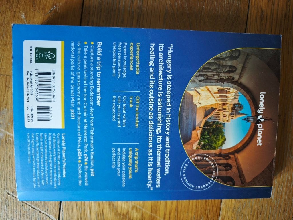 Lonely planet reisgidsen, Lonely Planet, Europa, Ophalen of Verzenden, Zo goed als nieuw