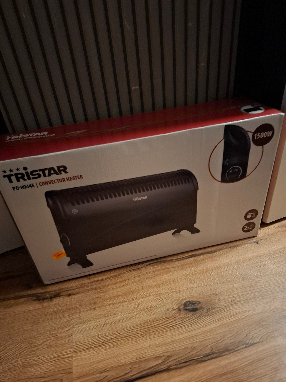 Tristar Elektrisch Kacheltje - Convector Heater 1500W, Ophalen, 30 tot 80 cm, Minder dan 60 cm, 800 watt of meer