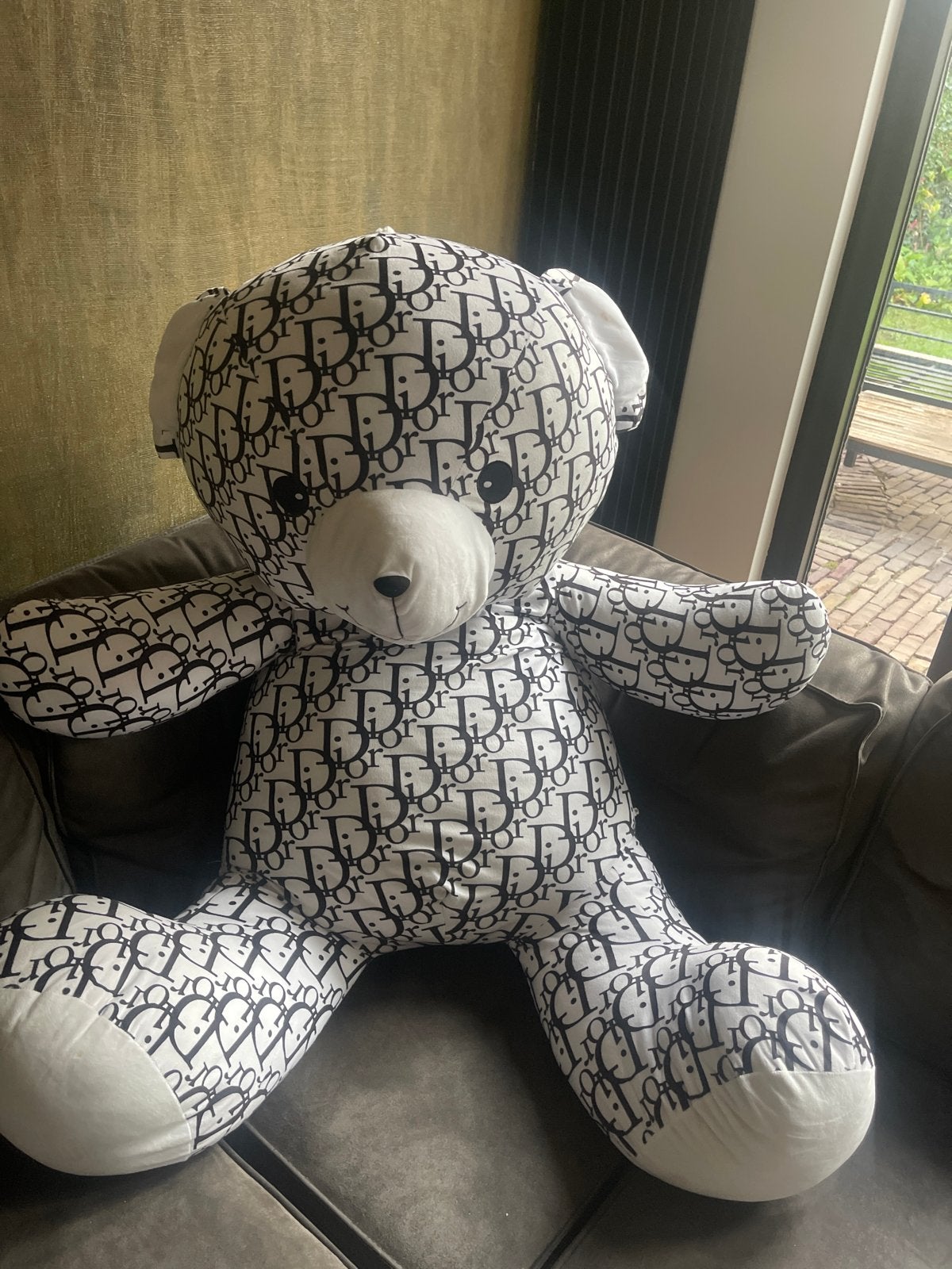 Grote Dior Teddybeer, Overige merken, Overige karakters, Beer, Ophalen of Verzenden