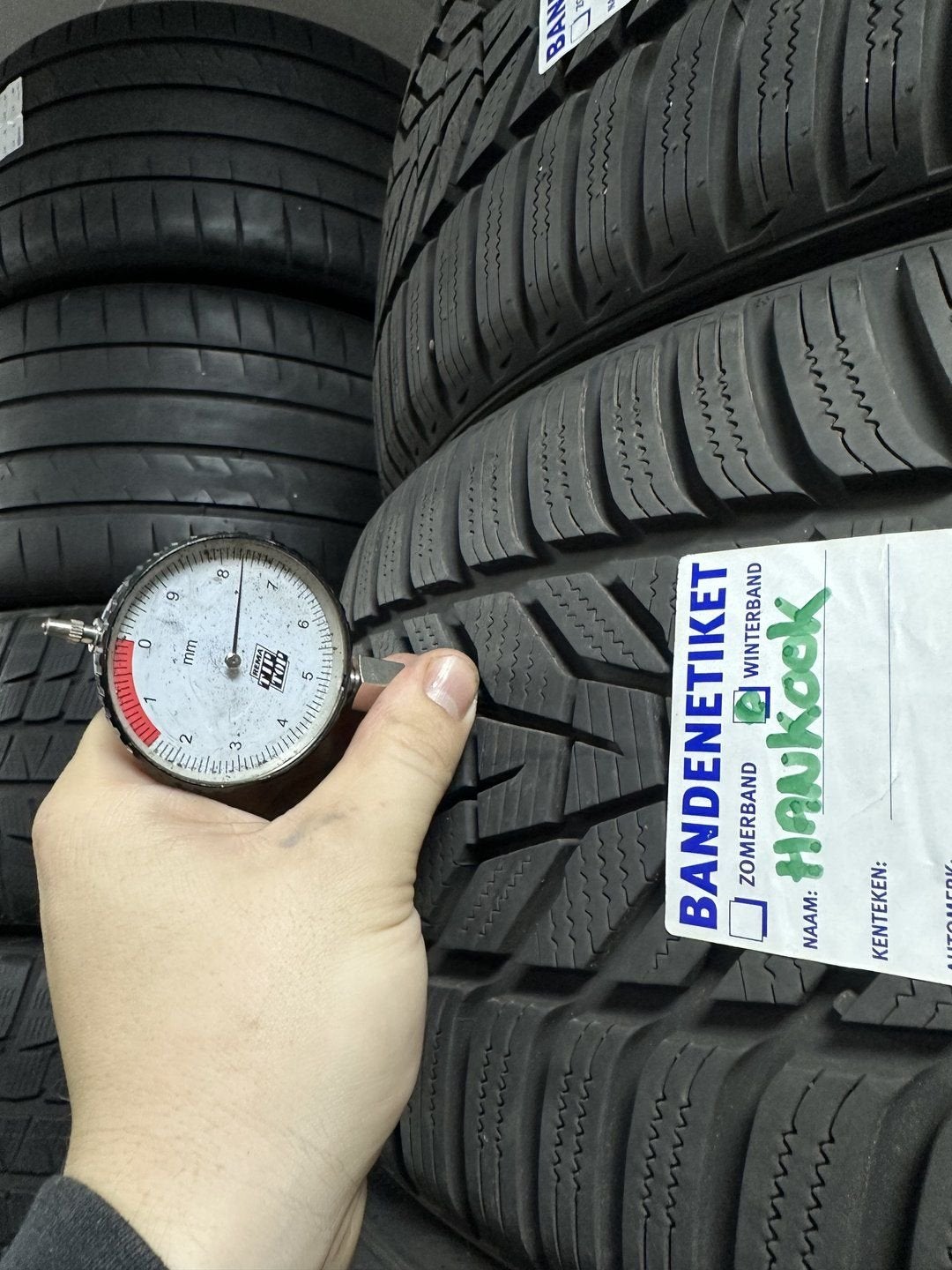 DEMO! 235-35-19 Hankook Winter i*cept Evo 3 XL M+S, Gebruikt, -, -, Banden en Velgen