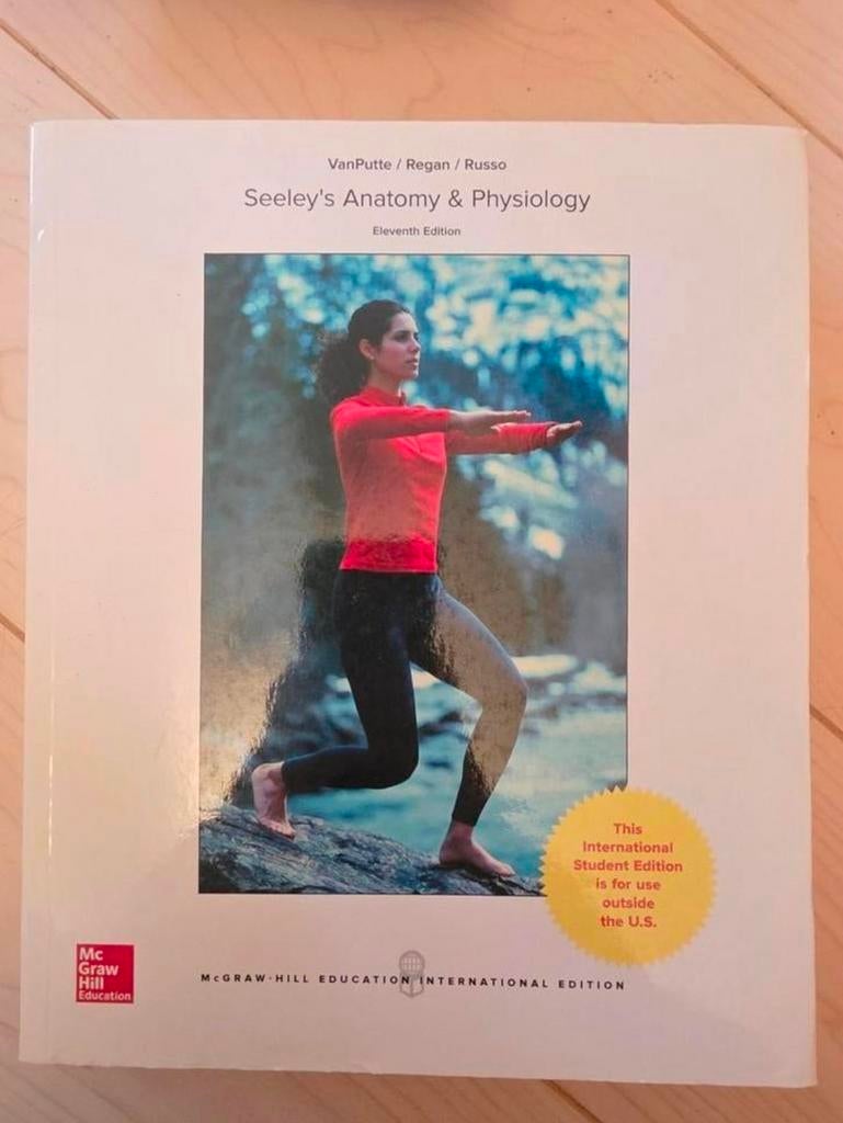 Seeley's Anatomy & Physiology - Elfde editie, VanPutte / Regan / Russo, Nieuw, Beta, HBO