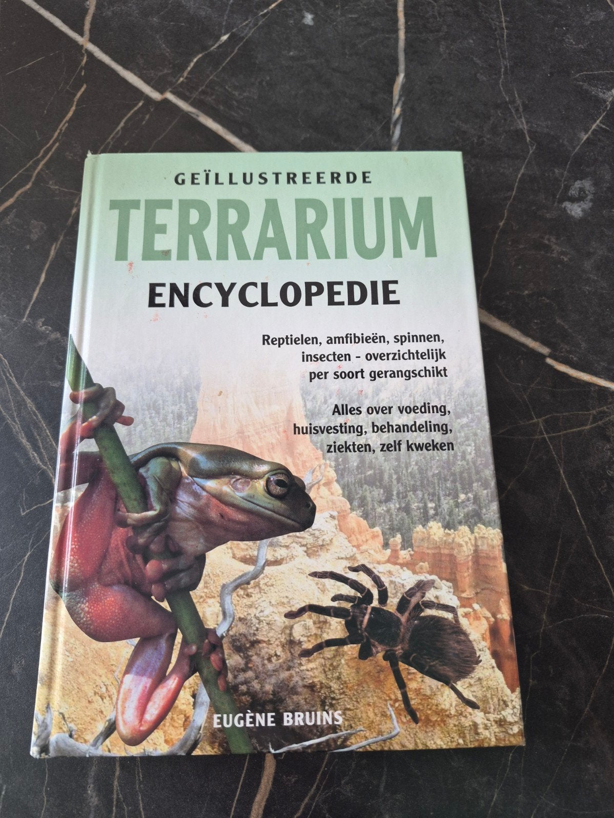 Geïllustreerde Terrarium Encyclopedie - Eugène Bruins, Boeken, Gelezen, Eugène Bruins, Ophalen of Verzenden, Los deel
