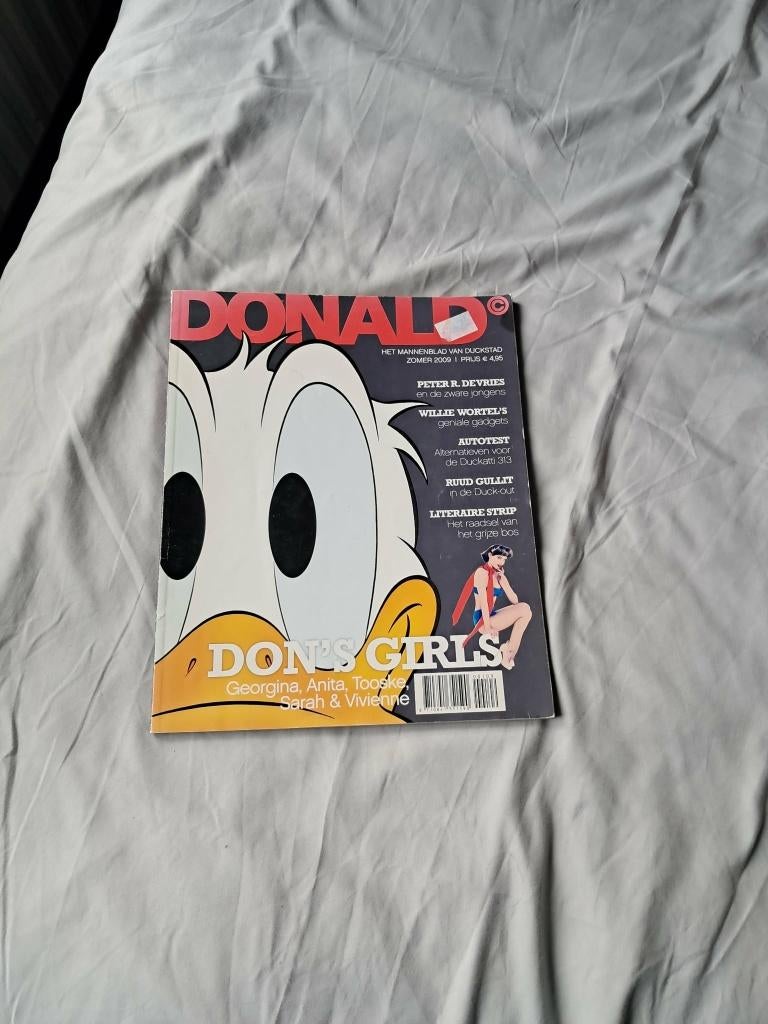 Donald duck mannen blad, Eén stripboek, Ophalen, Gelezen, Donald Duck
