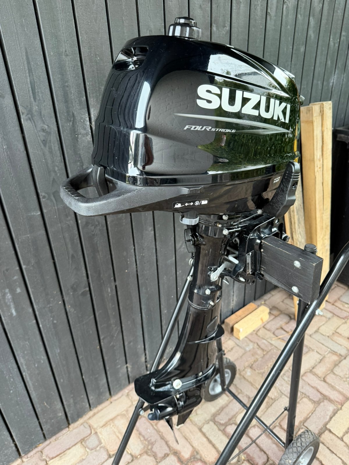 Suzuki DF6A 6PK 4-takt – 1e eigenaar – compleet pakket, Watersport en Boten, Buiten- en Binnenboordmotoren, Ophalen, Zo goed als nieuw