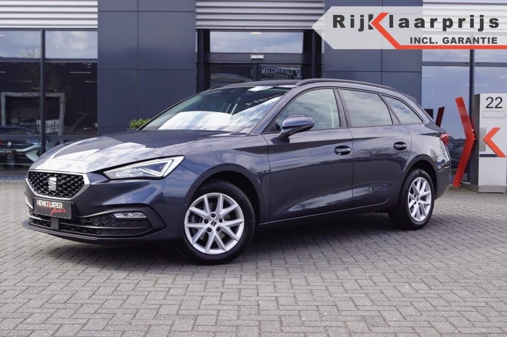 Seat LEON Sportstourer 1.5 TSI DSG Style / LED / Key-less /, Huisgarantie, 4 cilinders, Leon, USB