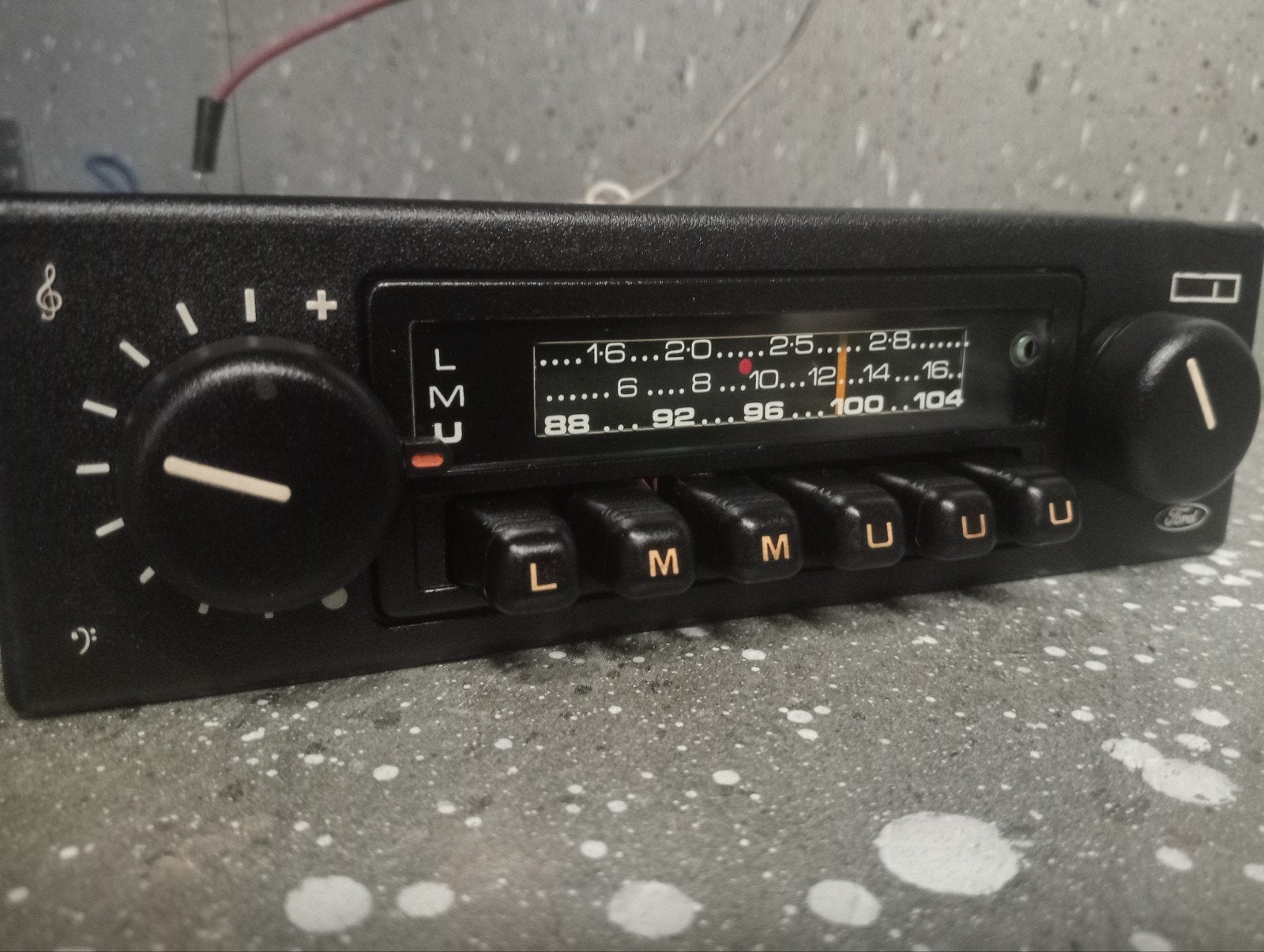 Ford P Radio FM Oldtimer Youngtimer, Ophalen of Verzenden
