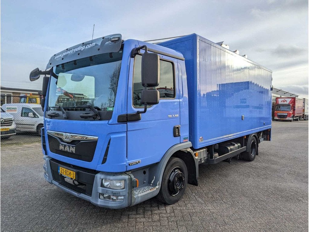 2013 MAN TGL 7.150 Vrachtwagen, Auto's, Euro 6, Origineel Nederlands, Bedrijf, 2 stoelen