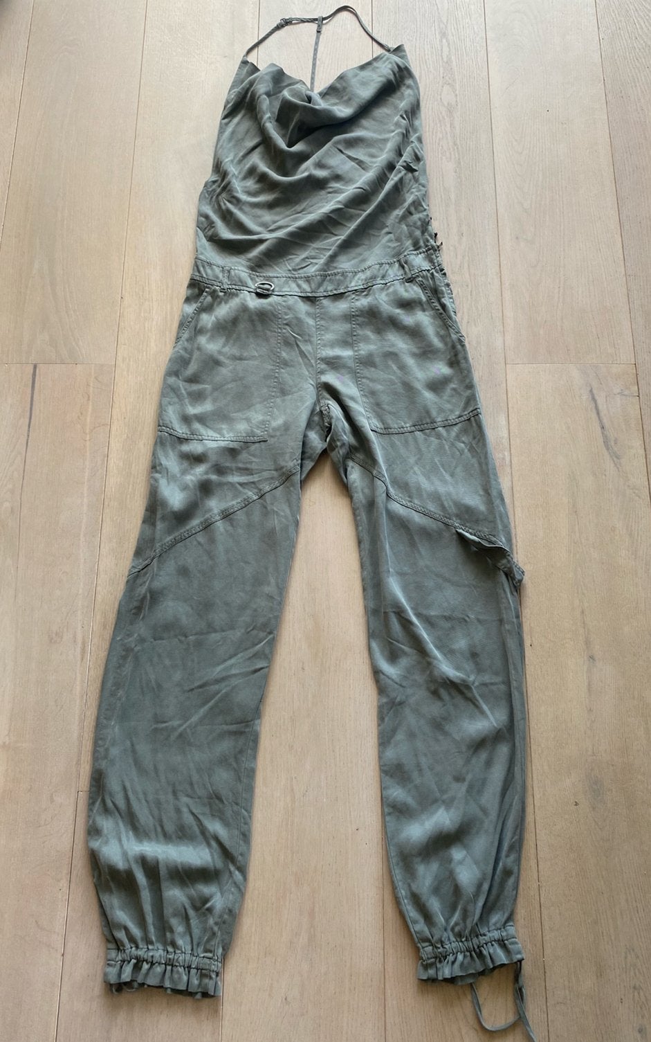 Patrizia pepe jumpsuit M nieuwstaat, Ophalen of Verzenden, Zo goed als nieuw, Maat 38/40 (M), Groen