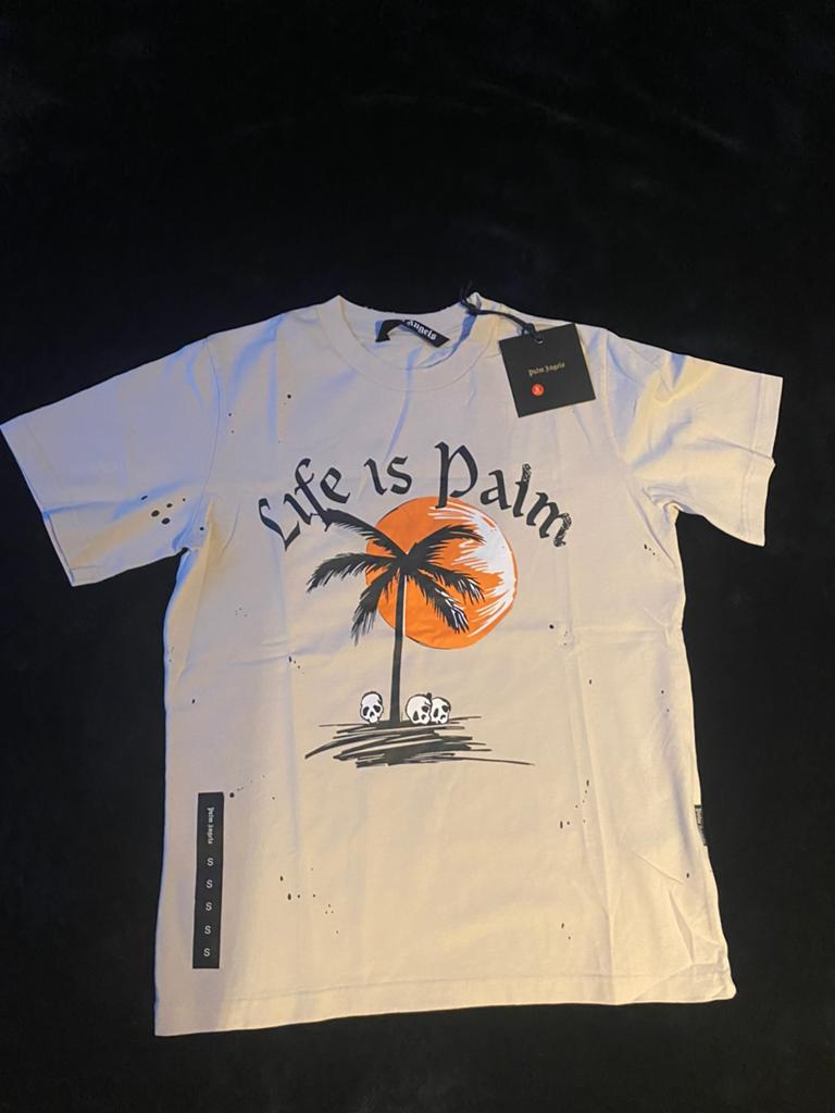 Palm angels shirts, Ophalen of Verzenden, Nieuw, Maat 46 (S) of kleiner, Beige