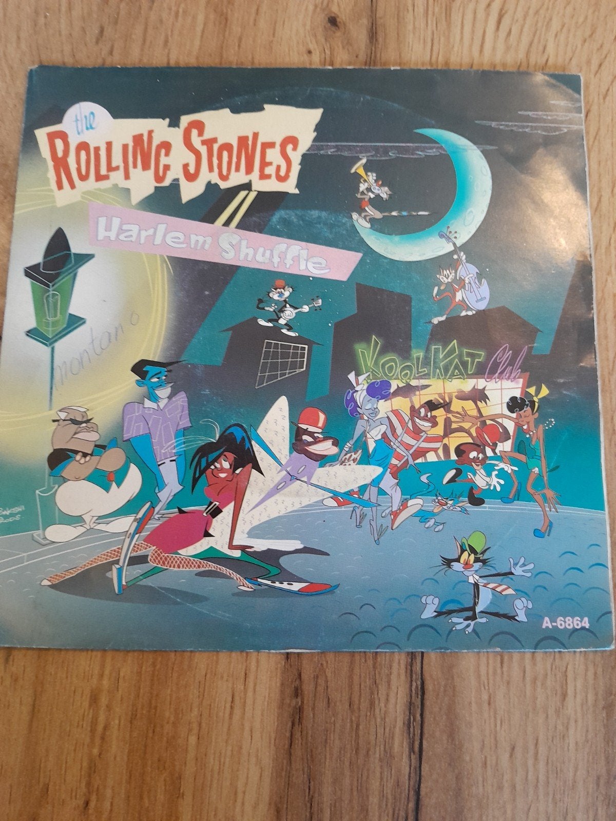 the rolling stones 7inch harlem shuffle, Ophalen of Verzenden, Zo goed als nieuw, Pop