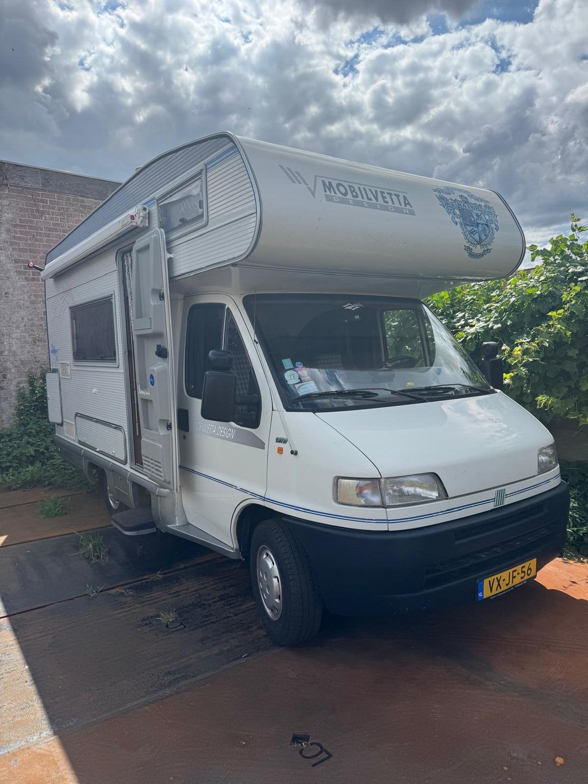 Fiat Ducato Moviletta lage km stand, Caravans en Kamperen, Campers, Alkoof, Ringverwarming, Fiat, Kluisje