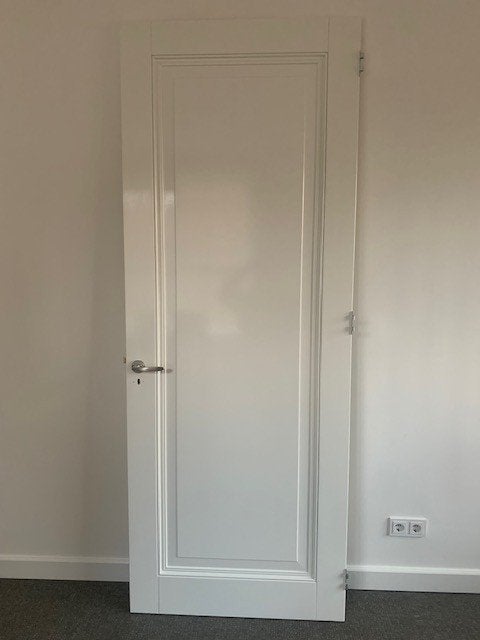 Binnen deur met kozijn, Ophalen, 80 tot 100 cm, 215 cm of meer, Binnendeur