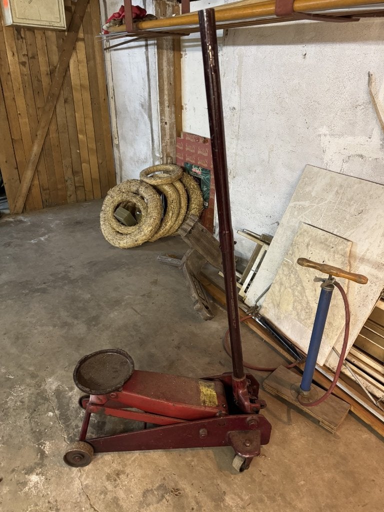 Garage krik, Ophalen, Gebruikt, Hydraulisch, Garagekrik