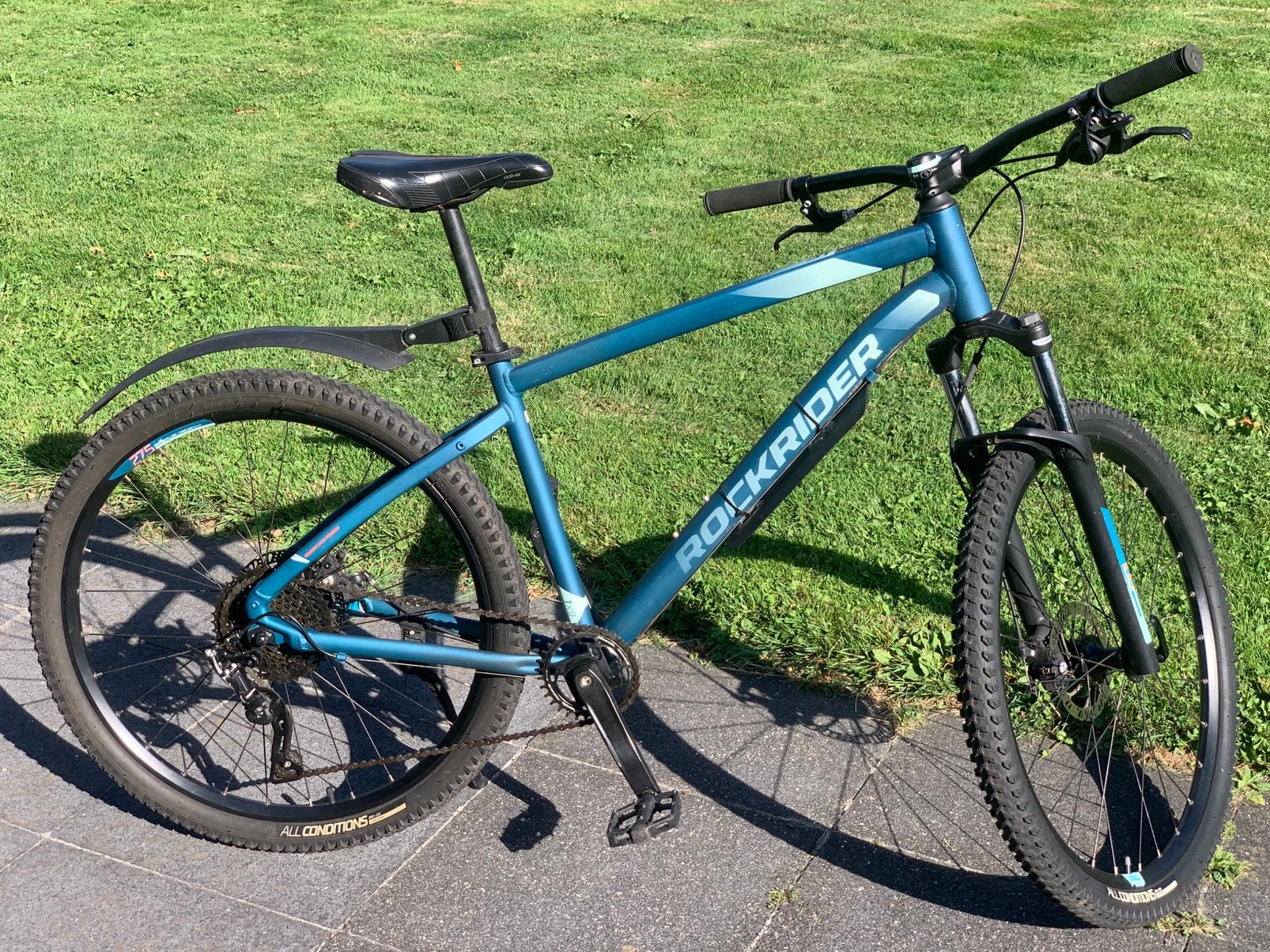 Mountain bike Rockrider ST 530 Sport Trail, 26 inch, Minder dan 49 cm, Zo goed als nieuw, Meer dan 20 versnellingen