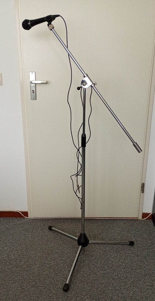 microfoonstatief, Muziek en Instrumenten, Standaards, Ophalen, Gebruikt, Microfoon