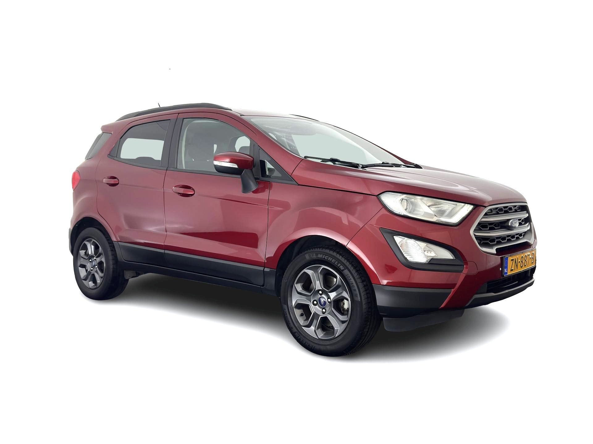 Ford EcoSport 1.0 EcoBoost Trend Ultimate (INCL-BTW) *NAVI-F, Stof, Gebruikt, Ecosport, Origineel Nederlands
