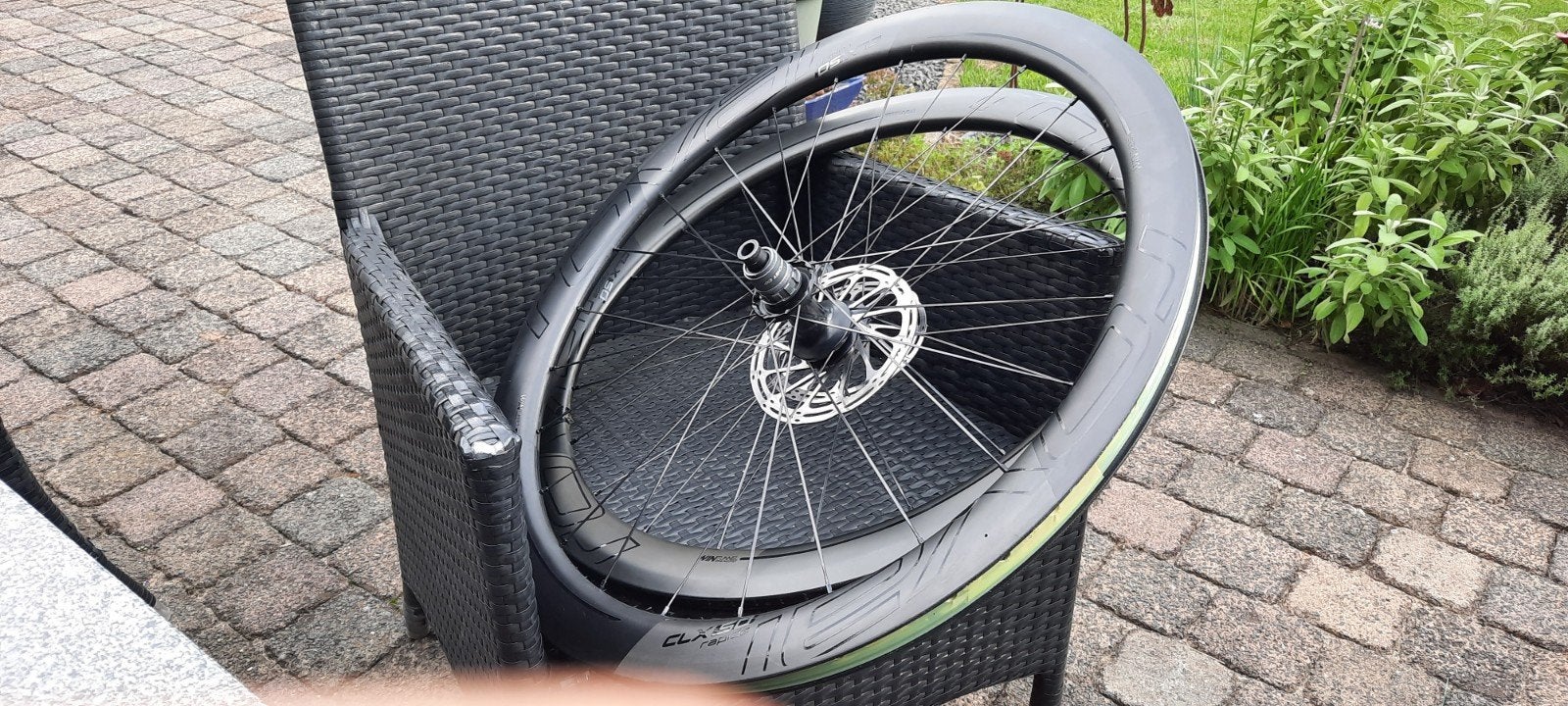 Roval CLX50 rapide carbon disc racefietswielen, Overige merken, Carbon, Ophalen of Verzenden, Zo goed als nieuw