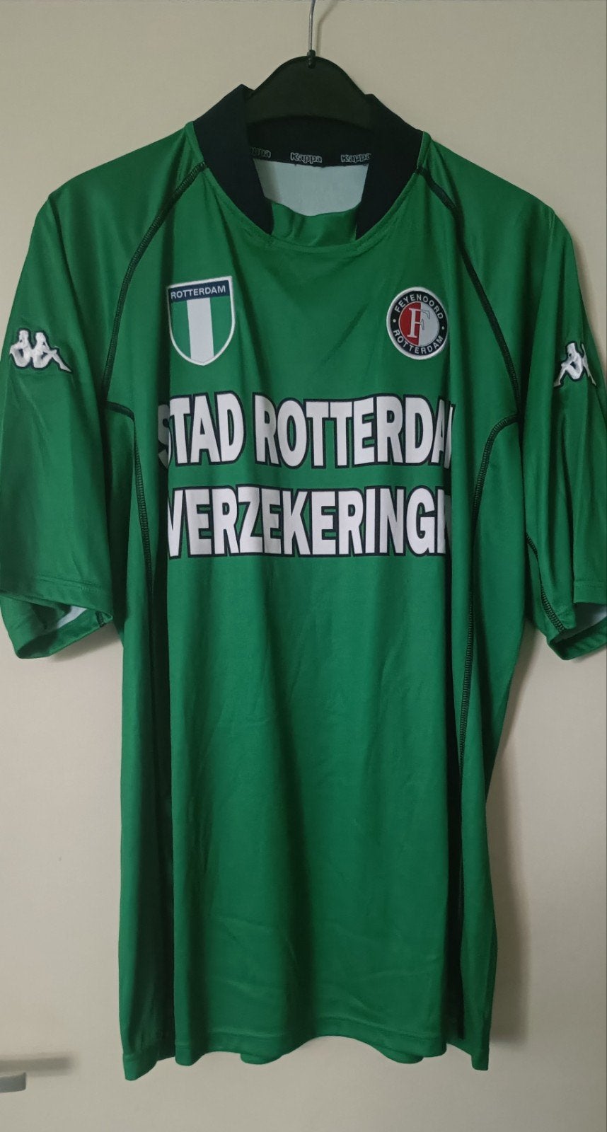 Feyenoord uitshirt 2002-2003 Kappa - Maat X(X)L, Sport en Fitness, Voetbal, Zo goed als nieuw, Shirt, Maat XL, Ophalen of Verzenden