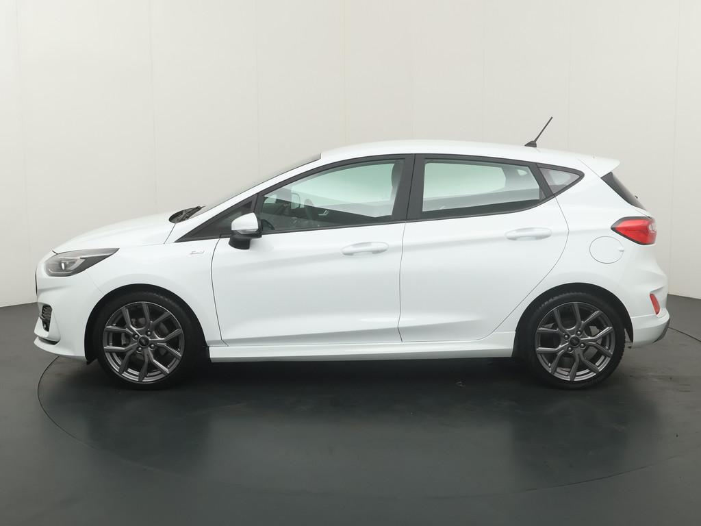 Ford Fiesta EcoBoost Hybrid 125pk ST-Line | Cruise | All Sea, Auto's, Origineel Nederlands, Bedrijf, Handgeschakeld, Hybride Elektrisch/Benzine