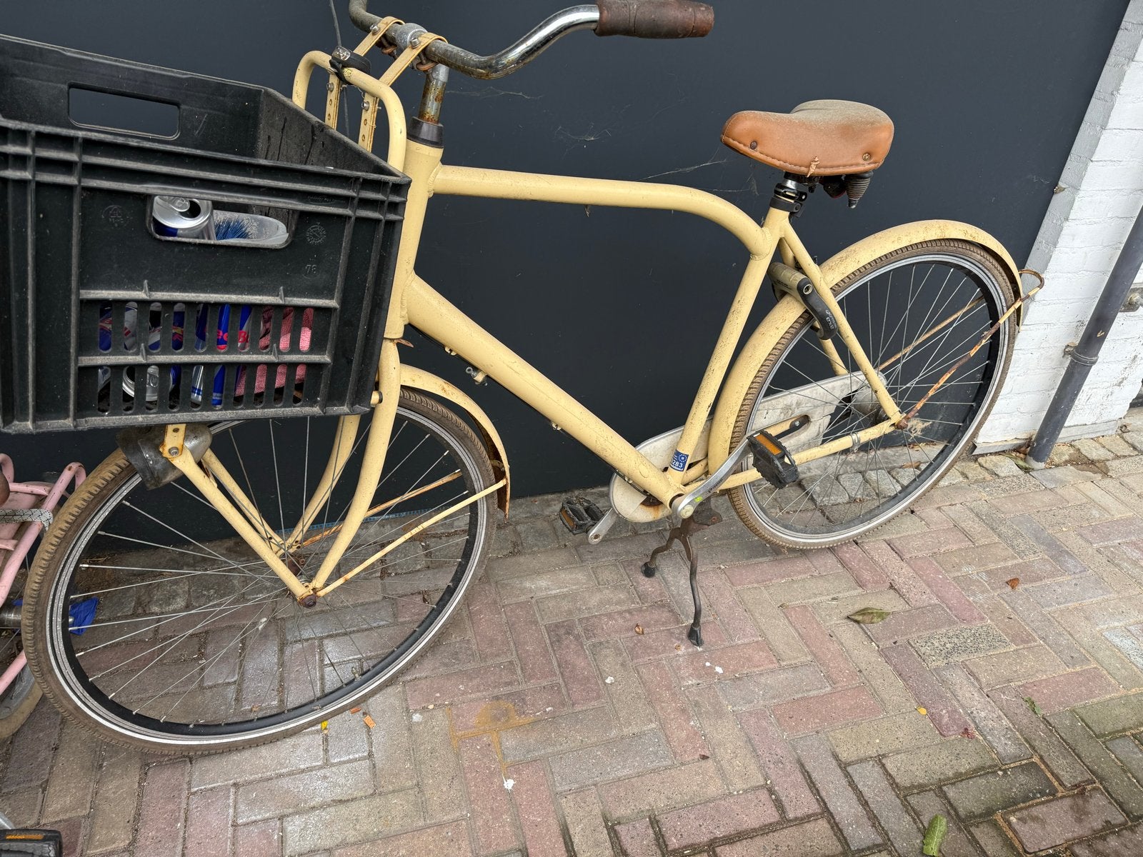Volwassen fiets met kinderfiets gratis, Fietsen en Brommers, Ophalen of Verzenden, Gebruikt