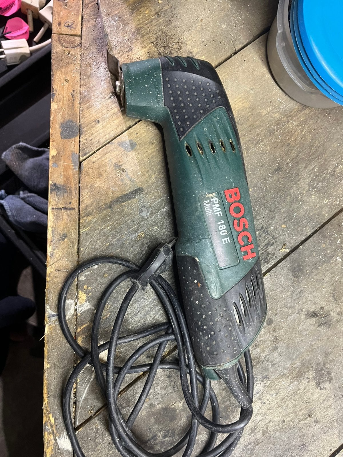 Bosch multitool PMF 180E, Ophalen of Verzenden, Zo goed als nieuw, Minder dan 600 watt, Overige typen