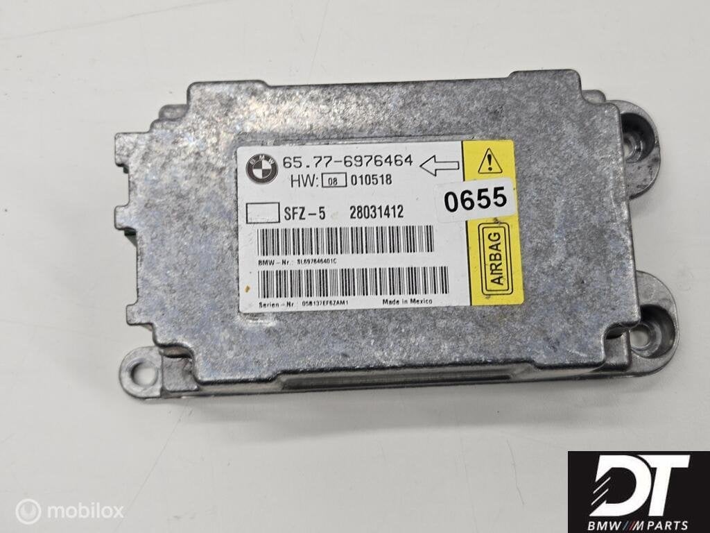 Airbag sensor BMW E60 E63 65776976464, Gebruikt, Ophalen of Verzenden, BMW, BMW