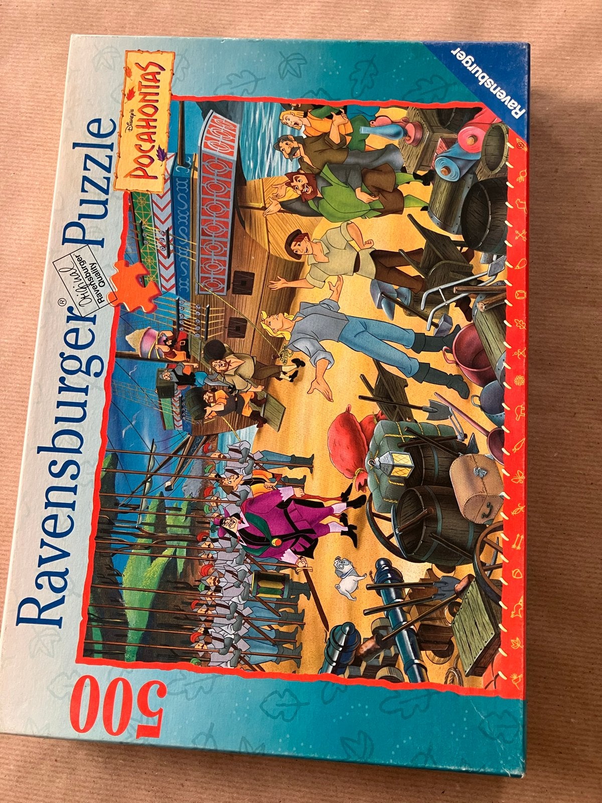 Ravensburger Disney Pocahontas Legpuzzel 500 stukjes, Ophalen of Verzenden, Meer dan 50 stukjes, Gebruikt, 6 jaar of ouder