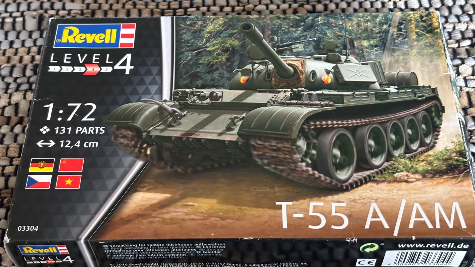 Bouwpakket Revell 03304, Revell, Ophalen of Verzenden, Zo goed als nieuw, Tank