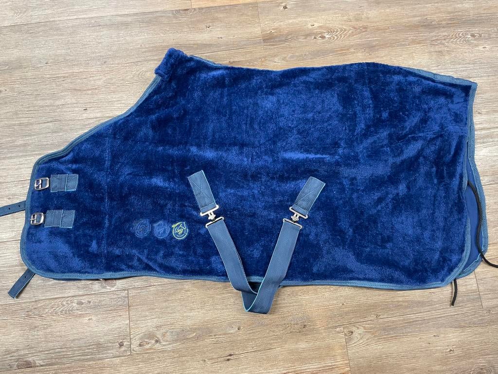 Harry’s horse fleecedeken donkerblauw 135 nieuw, Ophalen of Verzenden, Nieuw