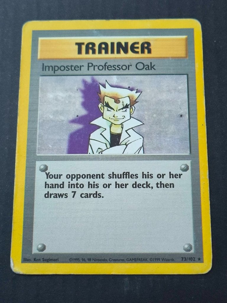 Imposter Professor Oak, Ophalen of Verzenden, Gebruikt, Losse kaart