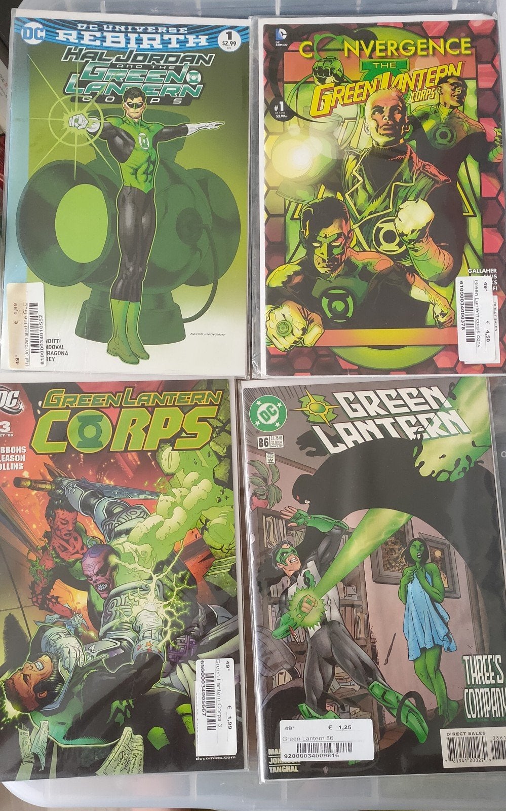 22 stripboeken (Green Lantern, Batman, Superman, Spider-Man), Boeken, Strips | Comics, Meerdere comics, Ophalen, Gelezen, Amerika