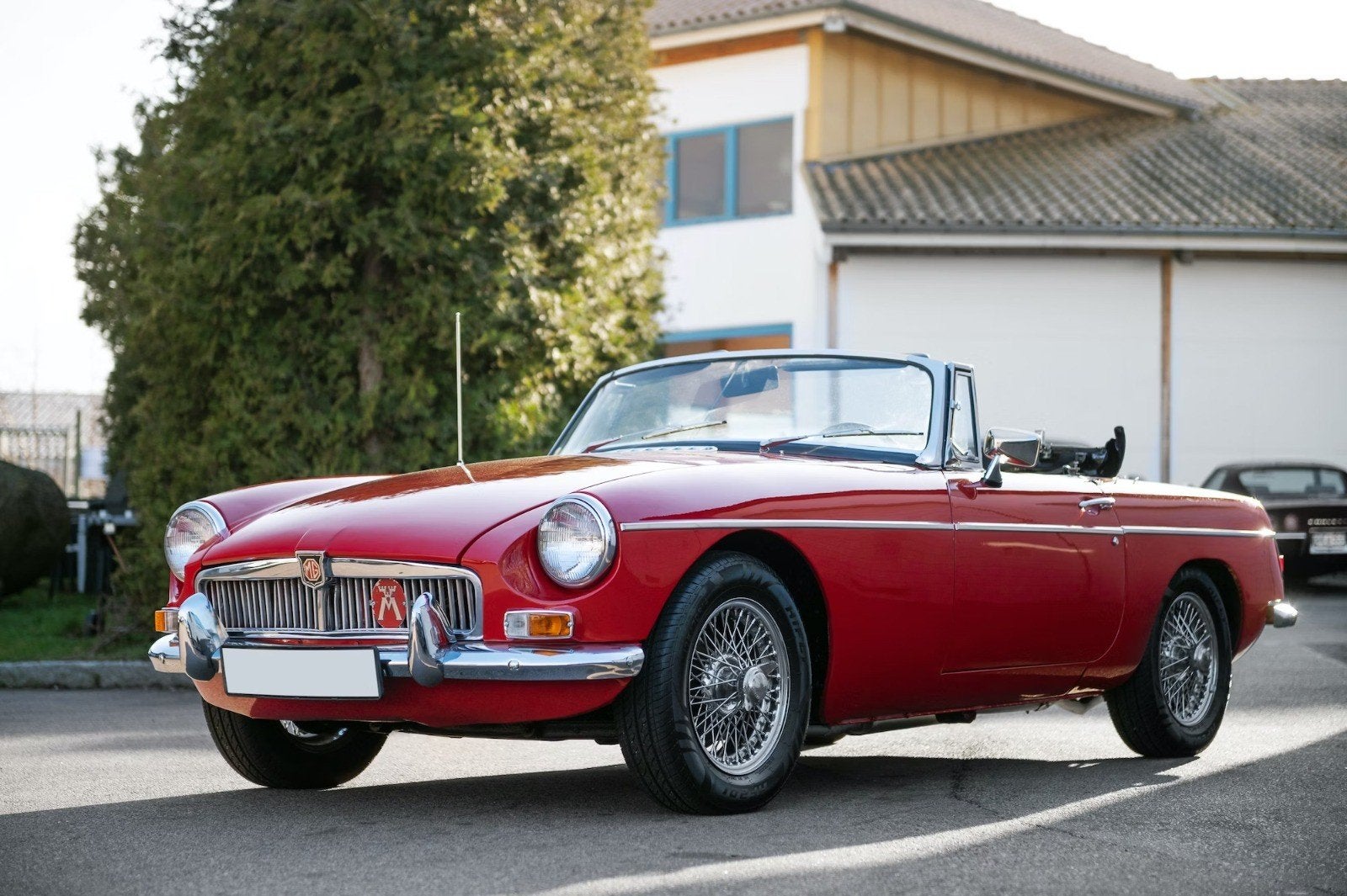 MG 1968 Rood MGB, Auto's, Cabriolet, Geïmporteerd, 940 kg, Rood