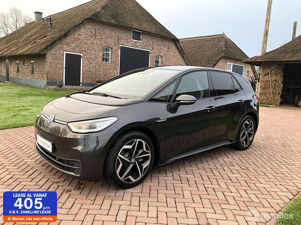 Volkswagen ID.3 Pro 58 kWh Unieke Uitvoering, Automaat, Achterwielaandrijving, Gebruikt, Zwart