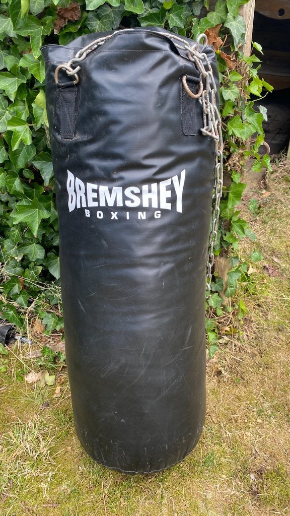 Bremshey boksbal met toebehoren, Ophalen, Gebruikt, Boksbal