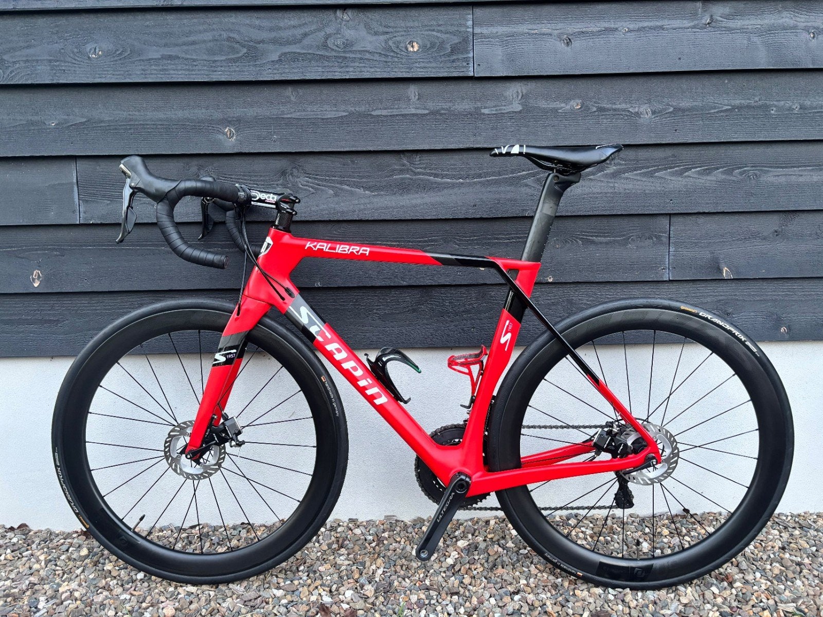 Scapin Kalibra full carbon, Fietsen en Brommers, Carbon, Zo goed als nieuw, Meer dan 20 versnellingen, Schijfrem