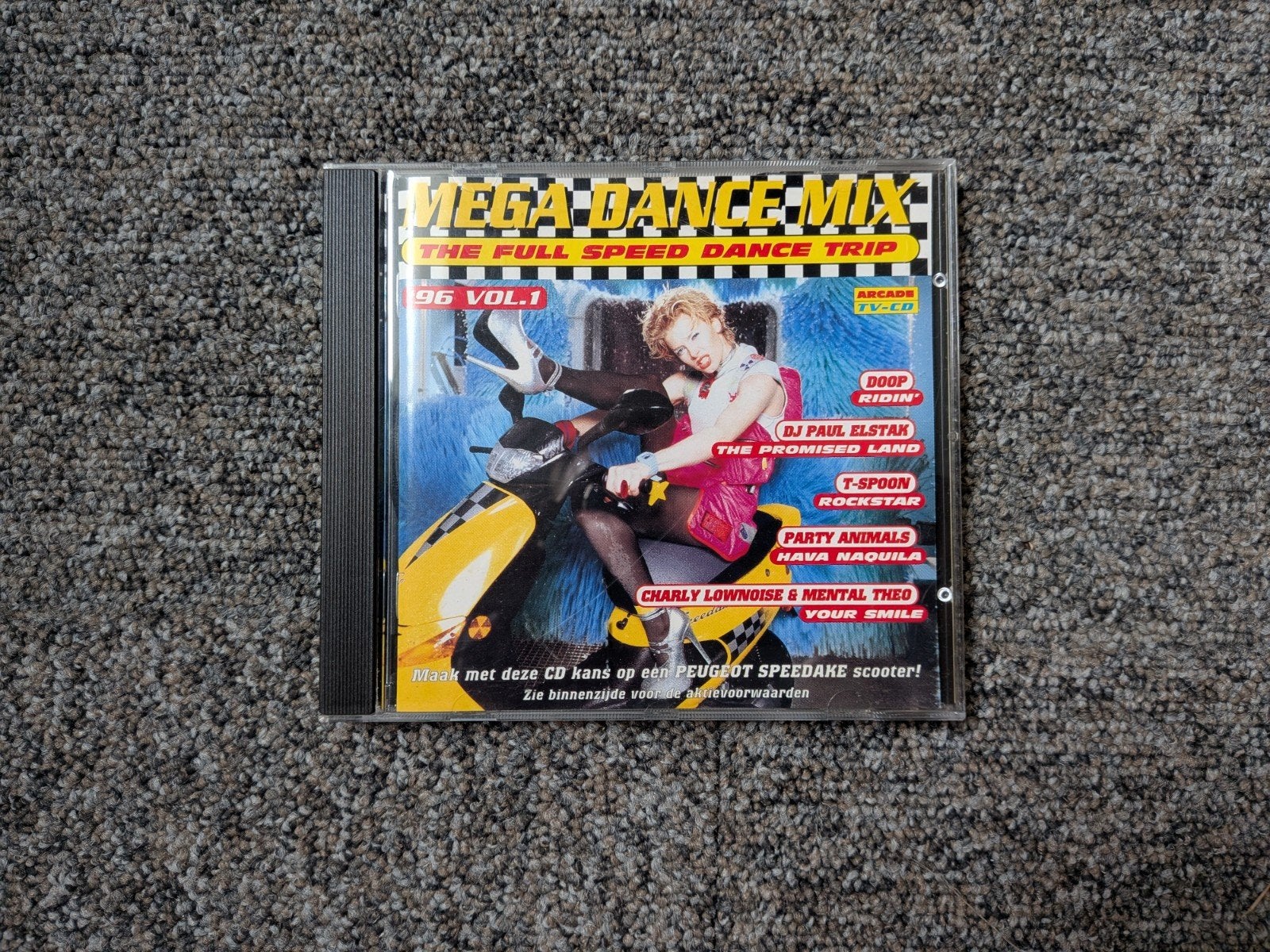 Mega Dance Mix '96 Vol. 1 - The Full Speed Dance Trip, Import, Dance, Ophalen of Verzenden, Zo goed als nieuw