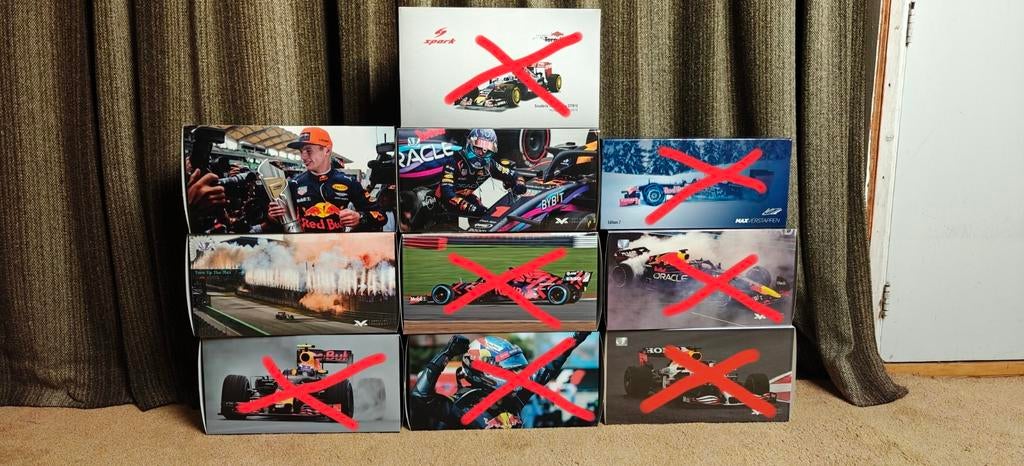 Max Verstappen 1:18 modellen, Verzamelen, Automerken, Motoren en Formule 1, Zo goed als nieuw, Formule 1, Ophalen of Verzenden