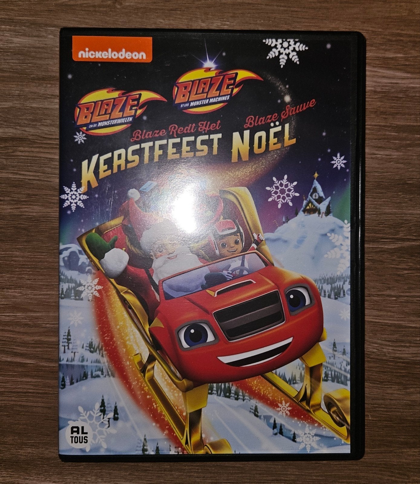 DVD BLAZE REDT HET KERSTFEEST, Ophalen of Verzenden, Zo goed als nieuw
