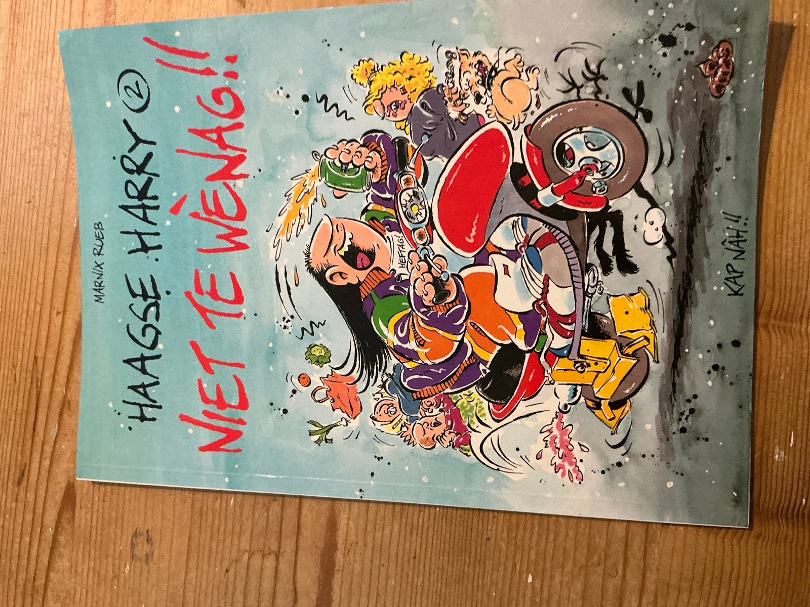 Haagse Harry 2: Niet Te Wènag!! - Marnix Rueb, Eén stripboek, Ophalen of Verzenden, Gelezen