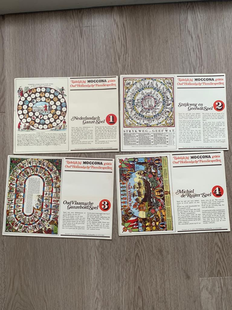 Moccona spellen, Ophalen of Verzenden