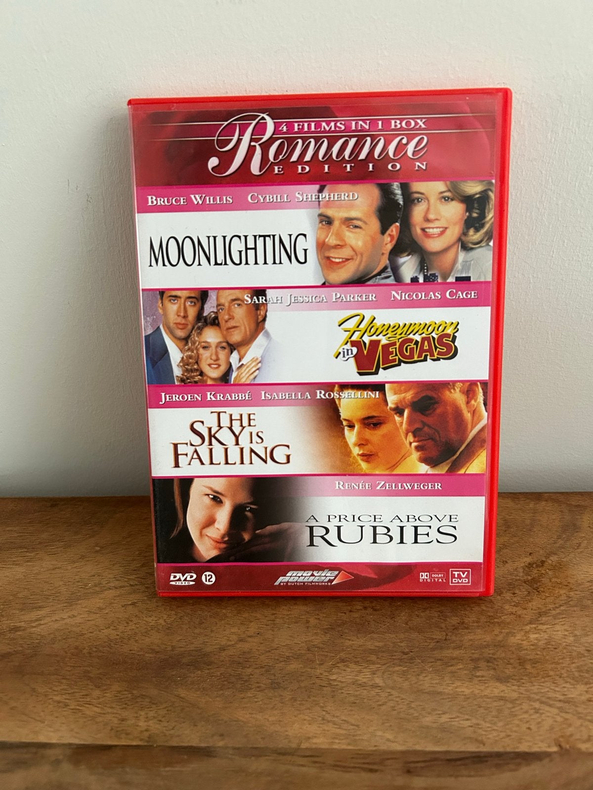 Romance Edition DVD Box: 4 films met Bruce Willis e.a., Engels, Nederlands, Ophalen of Verzenden, Zo goed als nieuw