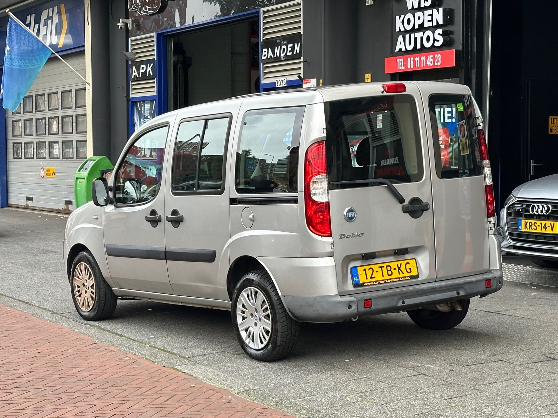 Fiat Doblò 1.4 Dynamic Airco PDC, Auto's, Voorwielaandrijving, Stof, Gebruikt, Doblo