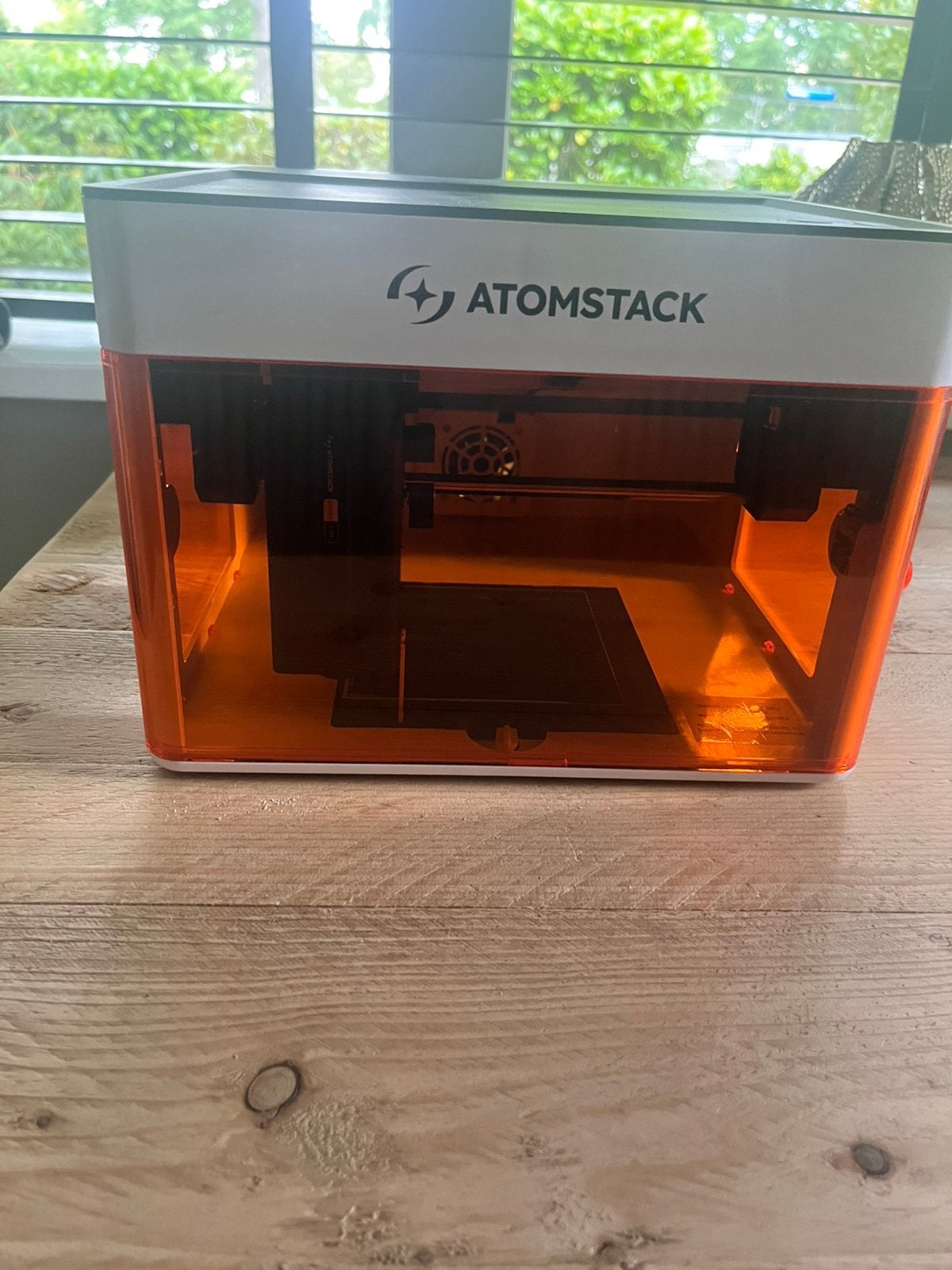 Atomstack laser graveermachine als nieuw!, Ophalen of Verzenden, Zo goed als nieuw, Knutselwerk