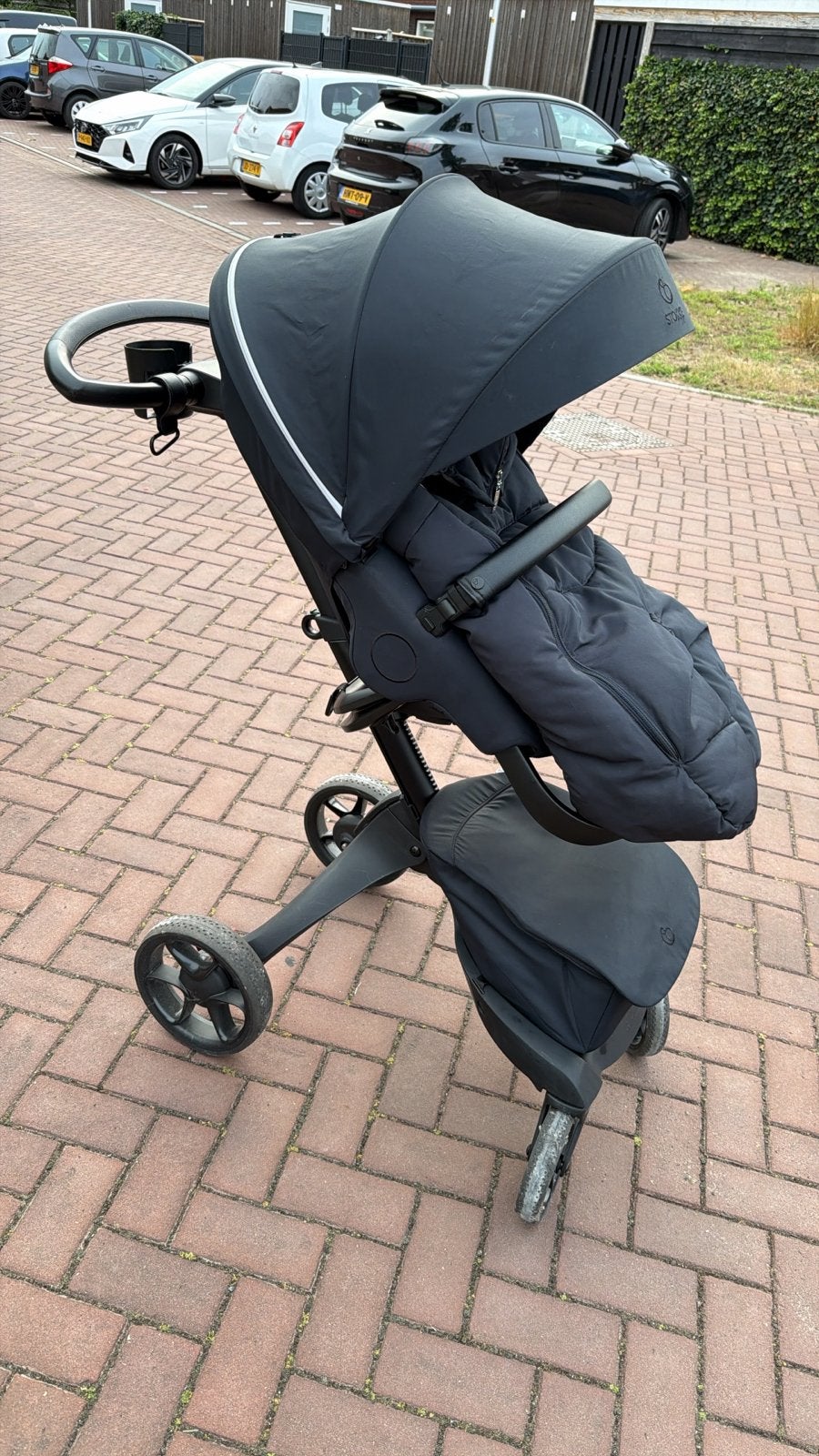 Stokke Xplory kinderwagen met Maxi-Cosi & accessoires, Zo goed als nieuw, Combiwagen, Met autostoeltje, Ophalen