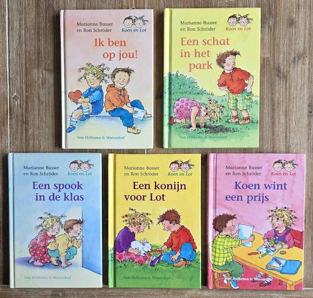 5 x Koen en Lot - Leesboekjes voor groep 3 - AVI M3 / AVI E3, Boeken, Kinderboeken | Jeugd | onder 10 jaar, Zo goed als nieuw