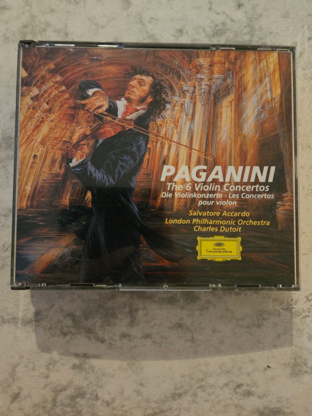 Paganini: The 6 Violin Concertos - Salvatore Accardo (Deutsc, Ophalen of Verzenden, Romantiek, Gebruikt, Orkest of Ballet