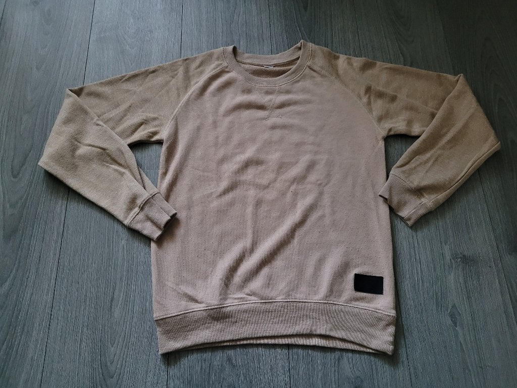Beige trui maat 158/164 ~ MW3017, Kinderen en Baby's, Kinderkleding | Maat 158, Ophalen of Verzenden, Gebruikt, Jongen, Trui of Vest
