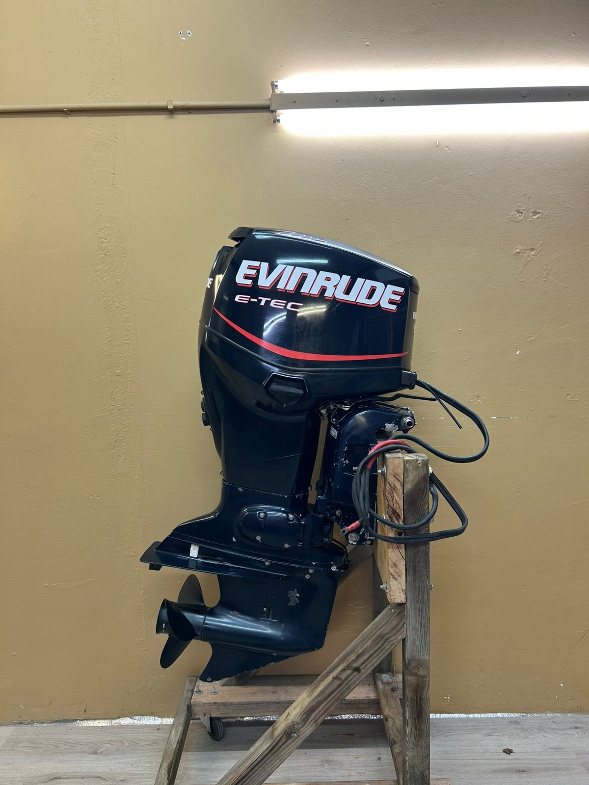 Evinrude 90 pk E-TEC langstaart compleet, Ophalen, Elektrische start, Zo goed als nieuw, 30 pk of meer