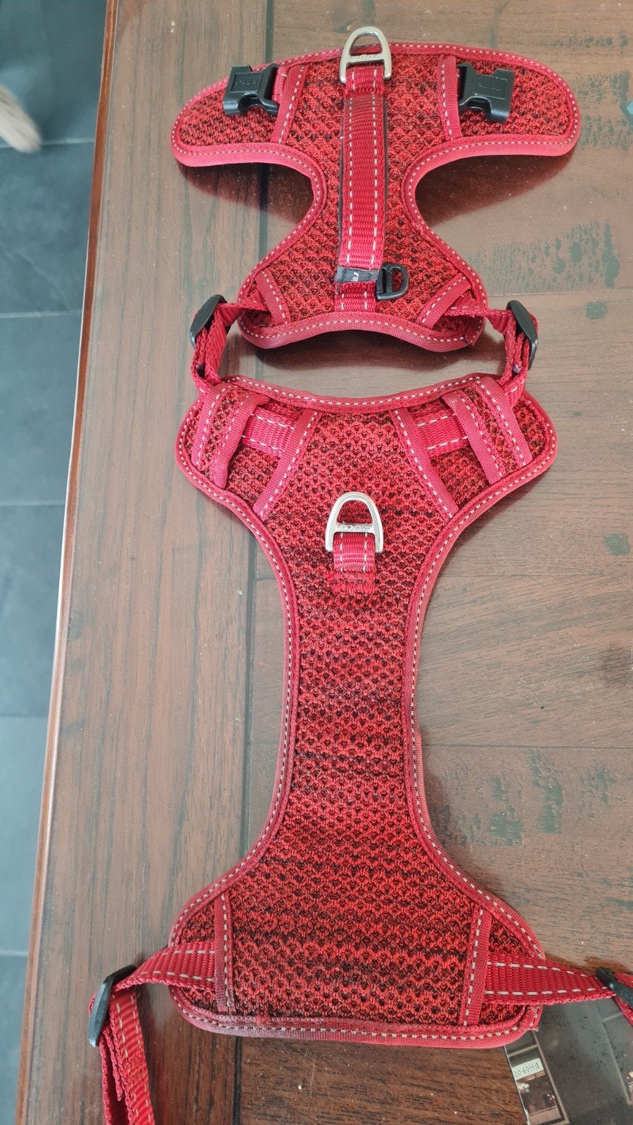 Rogz Explore Tuig Rood - Hondenharnas - S 36-57 Cm, Dieren en Toebehoren, Ophalen of Verzenden, Zo goed als nieuw, Overige soorten